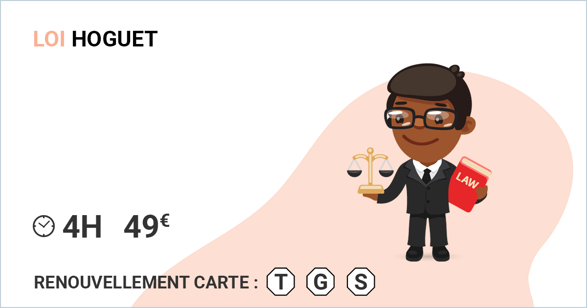 Formation e-learning - Loi HOGUET - 4H